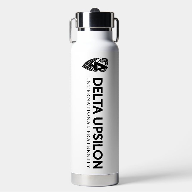Delta Upsilon International Fraternity Water Bottle (Front)