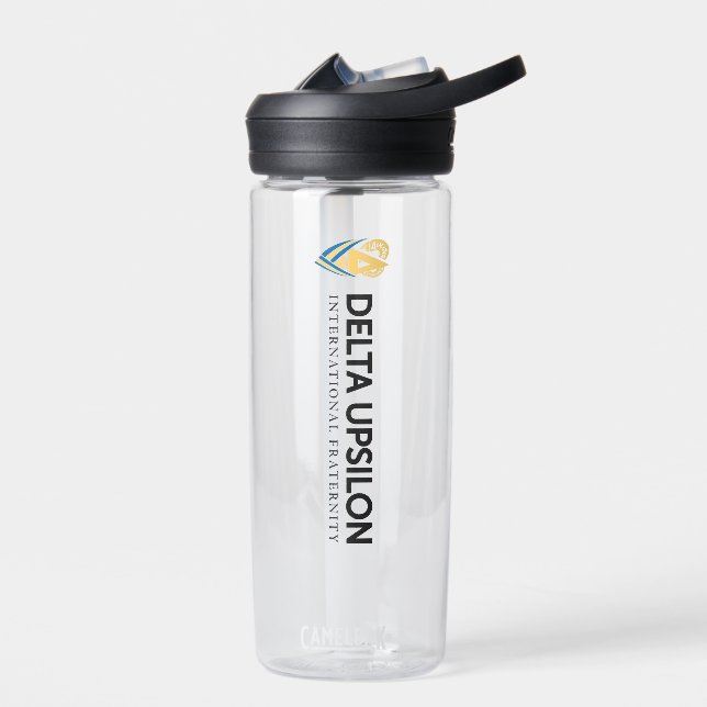 Delta Upsilon International Fraternity Water Bottle (Left)