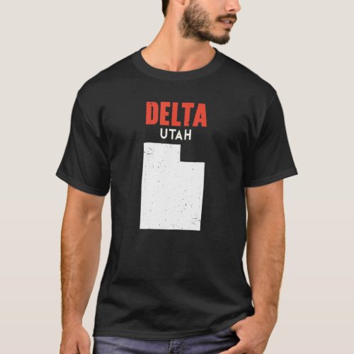 Delta Utah USA State America Travel Utahan T_Shirt