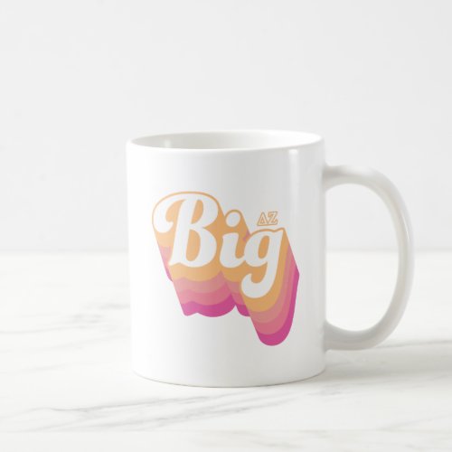 Delta Zeta  Big Coffee Mug