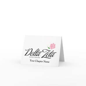 Delta Zeta - Enriching Card