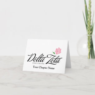 Delta Zeta - Enriching Card