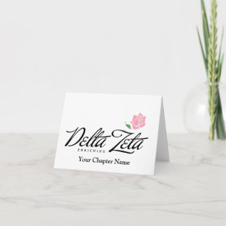 Delta Zeta - Enriching Card