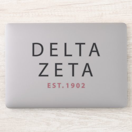 Delta Zeta  Est 1902 Sticker