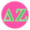 Delta Zeta Green Letters
