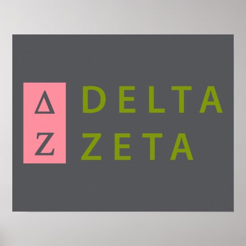 Delta Zeta Poster