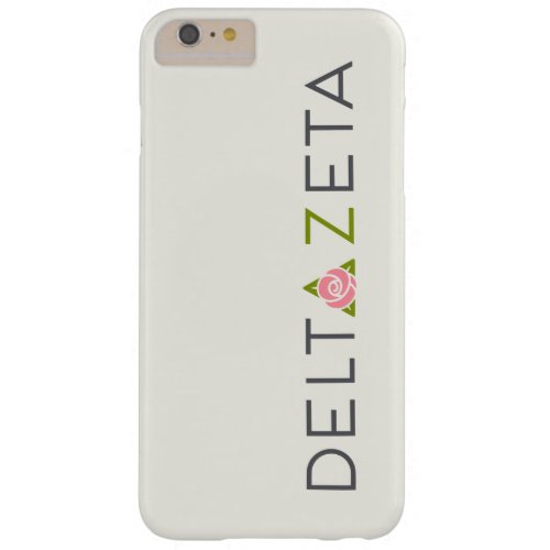 Delta Zeta Primary Logo Barely There iPhone 6 Plus Case