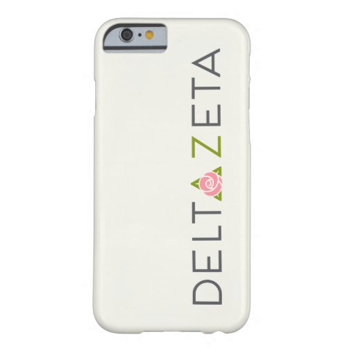 Delta Zeta Primary Logo Barely There iPhone 6 Case