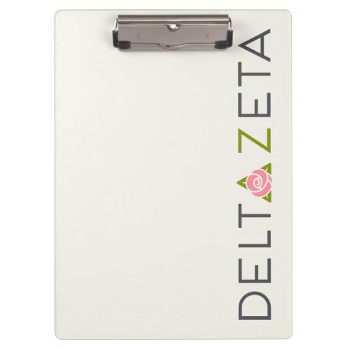 Delta Zeta Primary Logo Clipboard