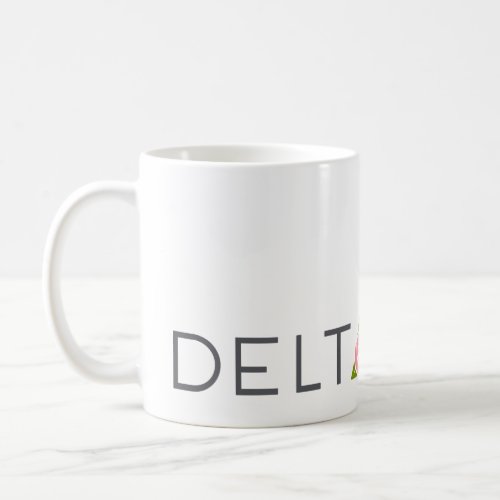 Delta Zeta Primary Logo Coffee Mug