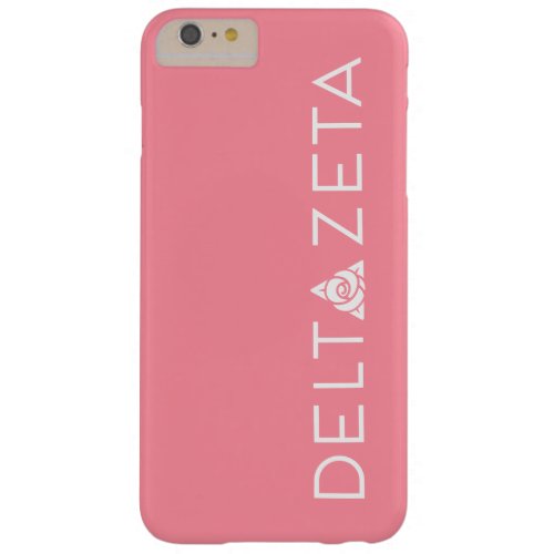 Delta Zeta Primary Logo White Barely There iPhone 6 Plus Case