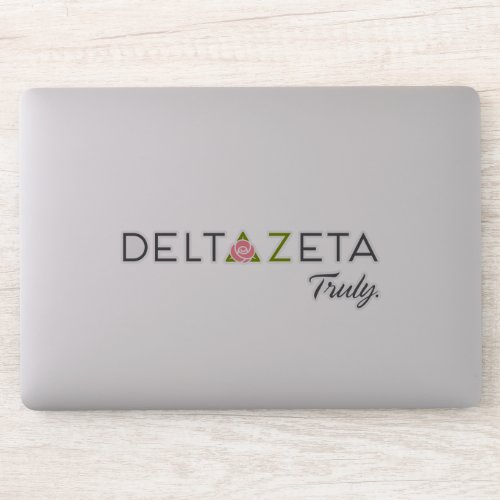 Delta Zeta Primary Logo with Promise Sticker