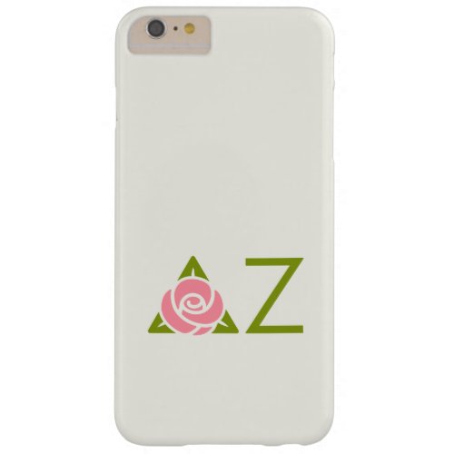 Delta Zeta Rose Icon Barely There iPhone 6 Plus Case