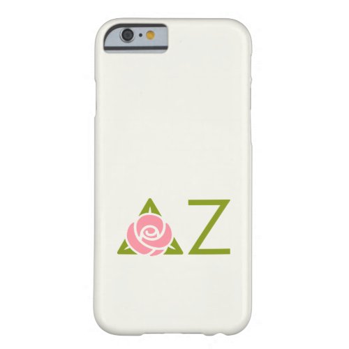 Delta Zeta Rose Icon Barely There iPhone 6 Case