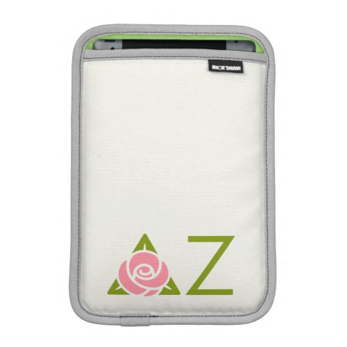 Delta Zeta Rose Icon iPad Mini Sleeve