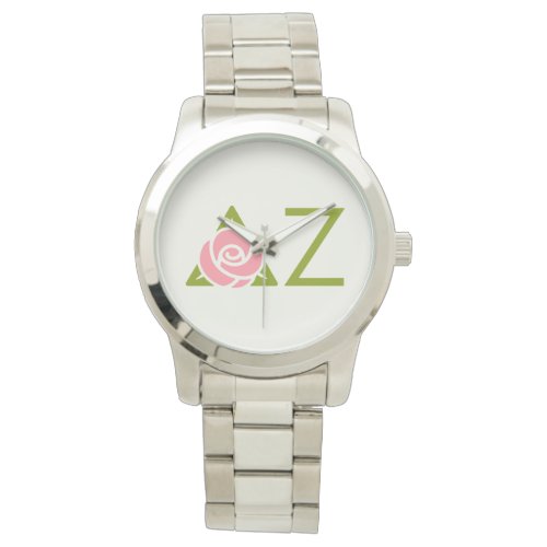Delta Zeta Rose Icon Watch