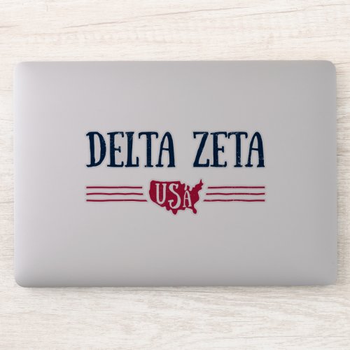 Delta Zeta _ USA Sticker