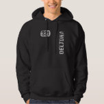 Deltona Florida 321 Area Code Vintage Retro Hoodie