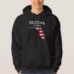 Deltona Florida USA State America Travel Floridian Hoodie