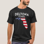 Deltona Florida USA State America Travel Floridian T-Shirt