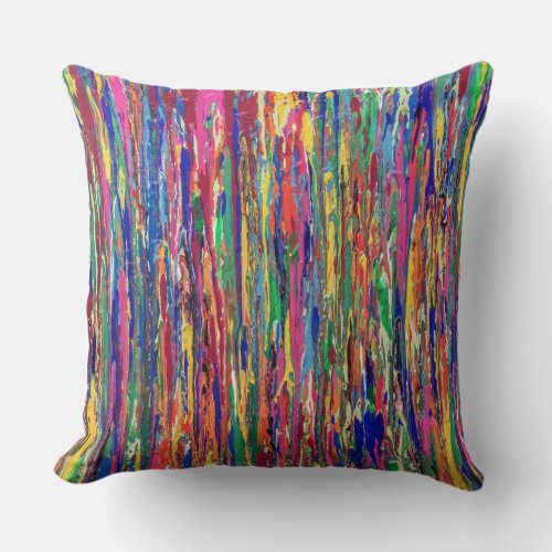 Deluge 20 x 20 Poly Throw Pillow