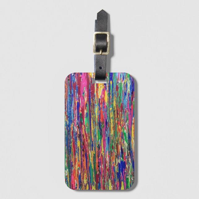 Deluge Luggage Tag (Front Vertical)