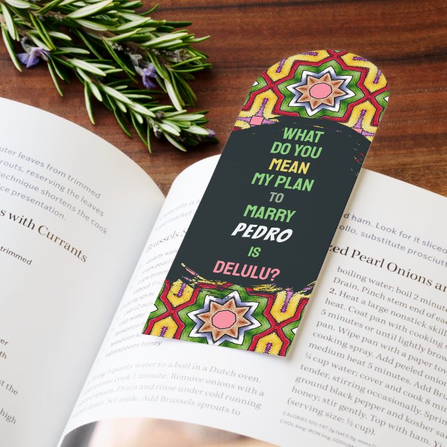 Delulu Name Bookmark (Book)