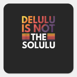 Deluluu Loading… Please Wait Square Sticker