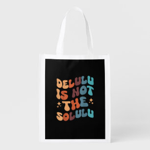 Deluluu Makes the World Go Round Grocery Bag