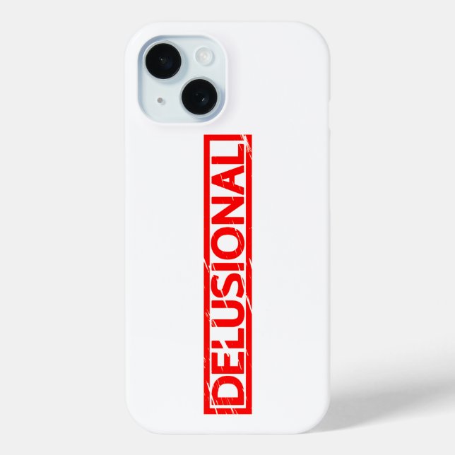 Delusional Stamp Case-Mate iPhone Case (Back)
