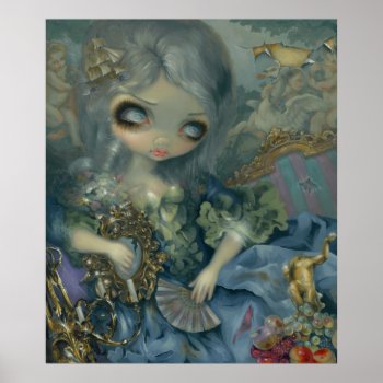 Delusions Of Grandeur Art Print Rococo Gothic Art by strangeling at Zazzle