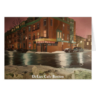 DeLux Cafe Boston Cards