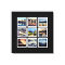 Deluxe 9 Photograph Grid Collage
