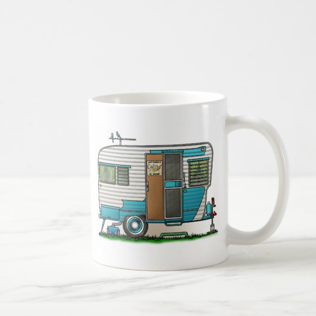 Deluxe Camper Trailer Coffee Mug (Right)