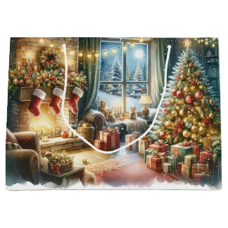 Deluxe Christmas Large Gift Bag