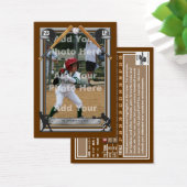 Deluxe Custom Baseball Card (Desk)