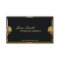 Deluxe Gold Frame Interior Design Business card
