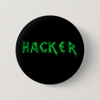 Deluxe Hacker rough font Button