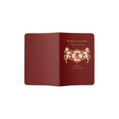 Deluxe Independant Scotland Passport Cover (Opened)