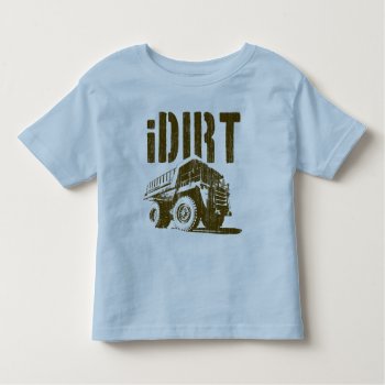Deluxe Kids - Idirt Toddler T-shirt by DeluxeWear at Zazzle