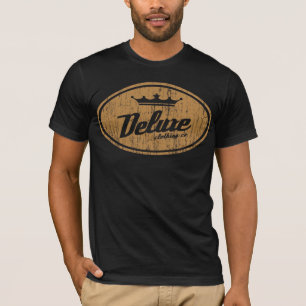 Deluxe Oval Logo (vintage gold) T-Shirt