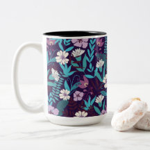 Deluxe Teal & Burgundy Flower