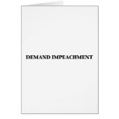Demand Impeachment (Front)