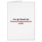 Demand Impeachment Now (Front)