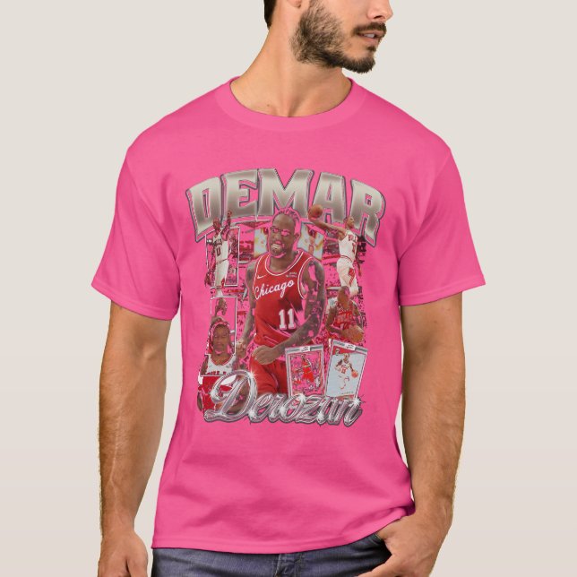 Demar Derozan Vintage Bootleg T-Shirt (Front)