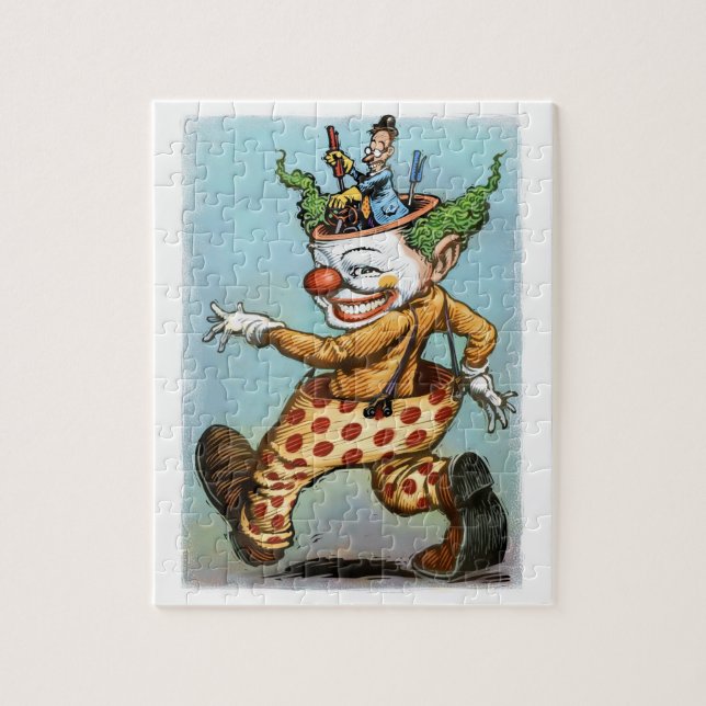 Demented Clown Robot Puzzle (Vertical)