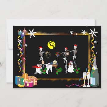 Demented Manger Scene Invitation by Crazy_Card_Lady at Zazzle