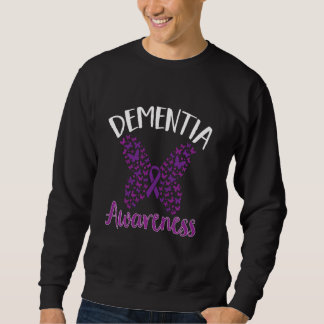 Dementia Awareness Alzheimer Awareness End Alz Sweatshirt