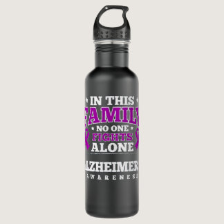 Dementia Awareness Alzheimer Survivor Sweat Stainless Steel Water Bottle
