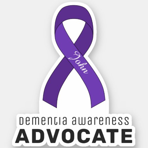 Dementia Awareness Vinyl Sticker
